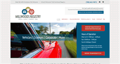 Desktop Screenshot of millwoodsregistry.com